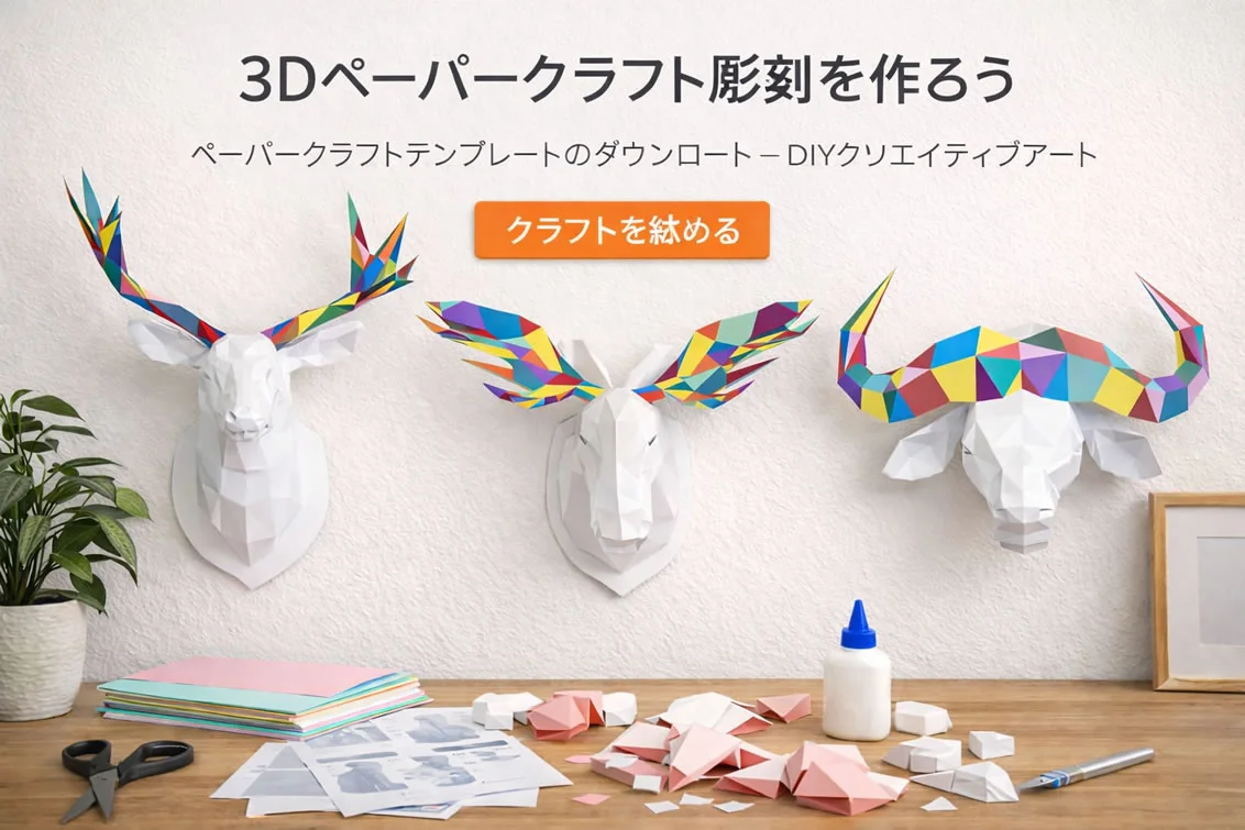 私たちのウェブサイト「ペーパークラフトエコガミ」へようこそ。